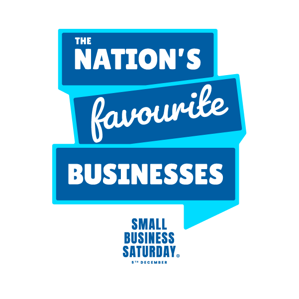 The Nation's Favourite Businesses 2026 campaign badge from Small Business Saturday and Small Business Britain